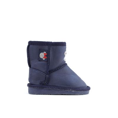BOOTS ZIPPY ENFANT TEXTILE BLEU